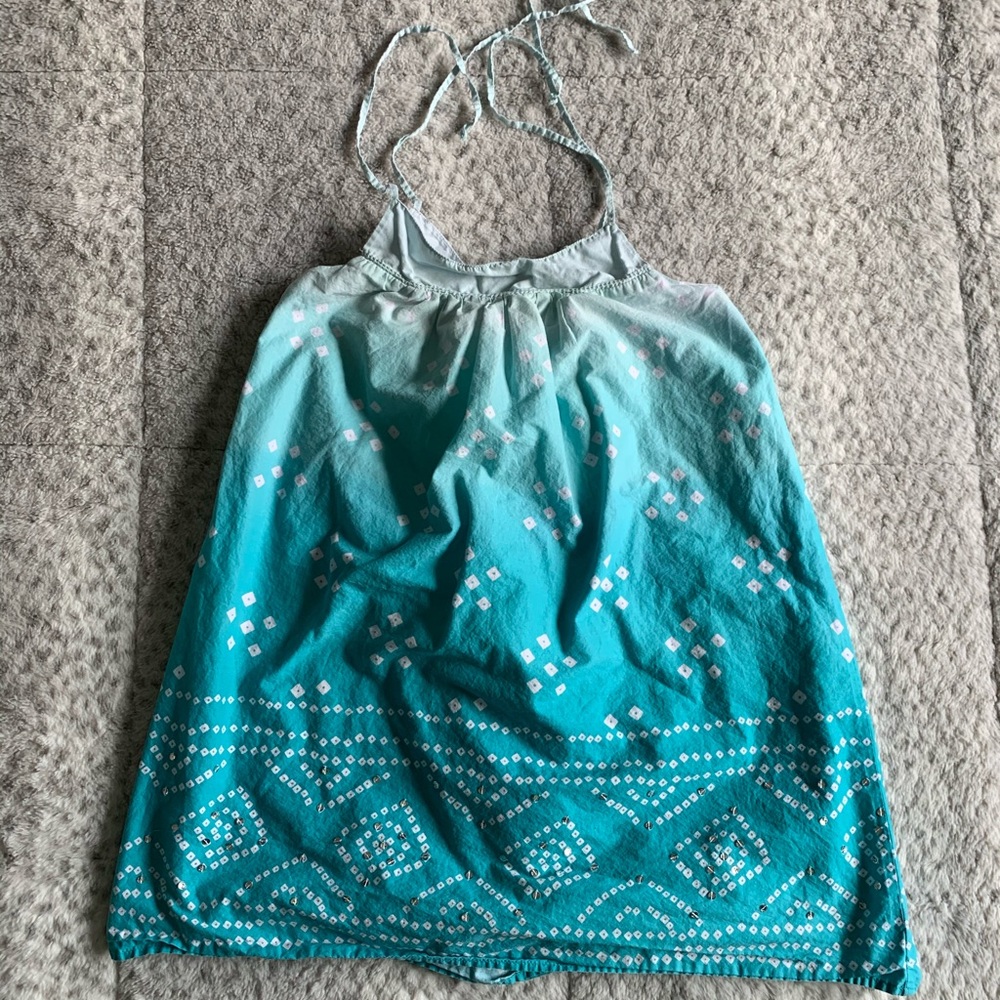 ‼️SOLD‼️Aqua Gap summer sundress sequence.